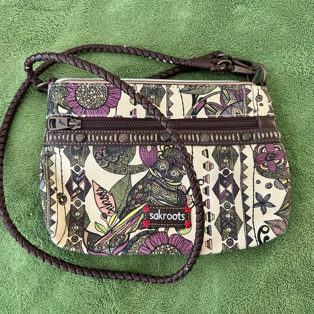 Sakroots Adjustable Shoulder Purse